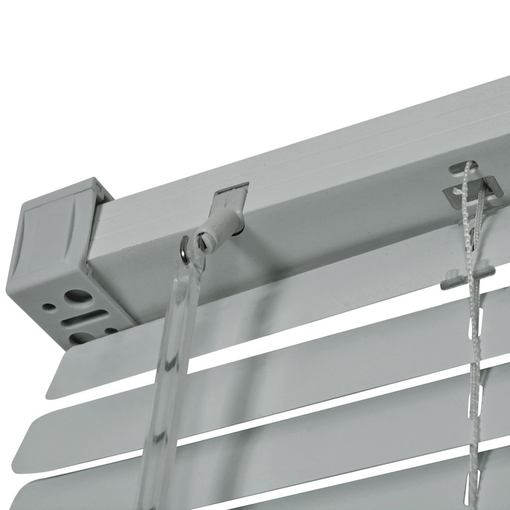 Window Blinds Aluminium 160x160 cm Silver